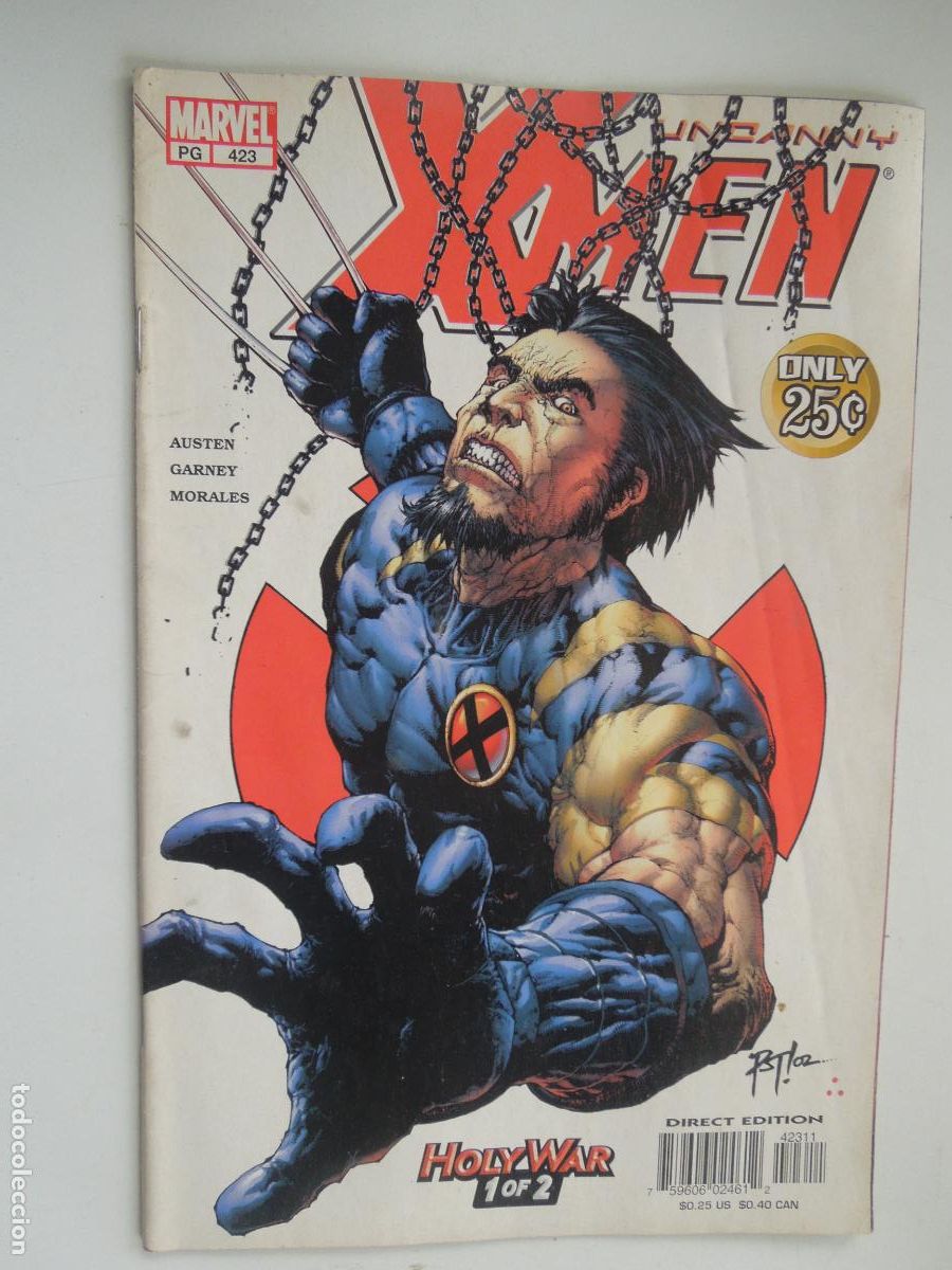 C&oacute;mics: X MEN , N&ordm; 423 - FORUM - MARVEL COMICS EN INGLES - DIRECT EDITION - Foto 1