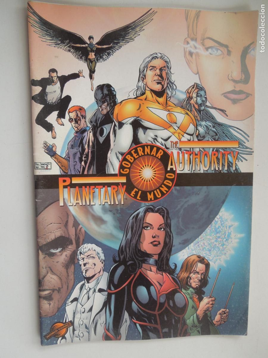 C&oacute;mics: PLANETARY AUTHORITY - GOBERNAR EL MUNDO - WOLD COMIC - SALON DEL COMIC GRANADA - Foto 1