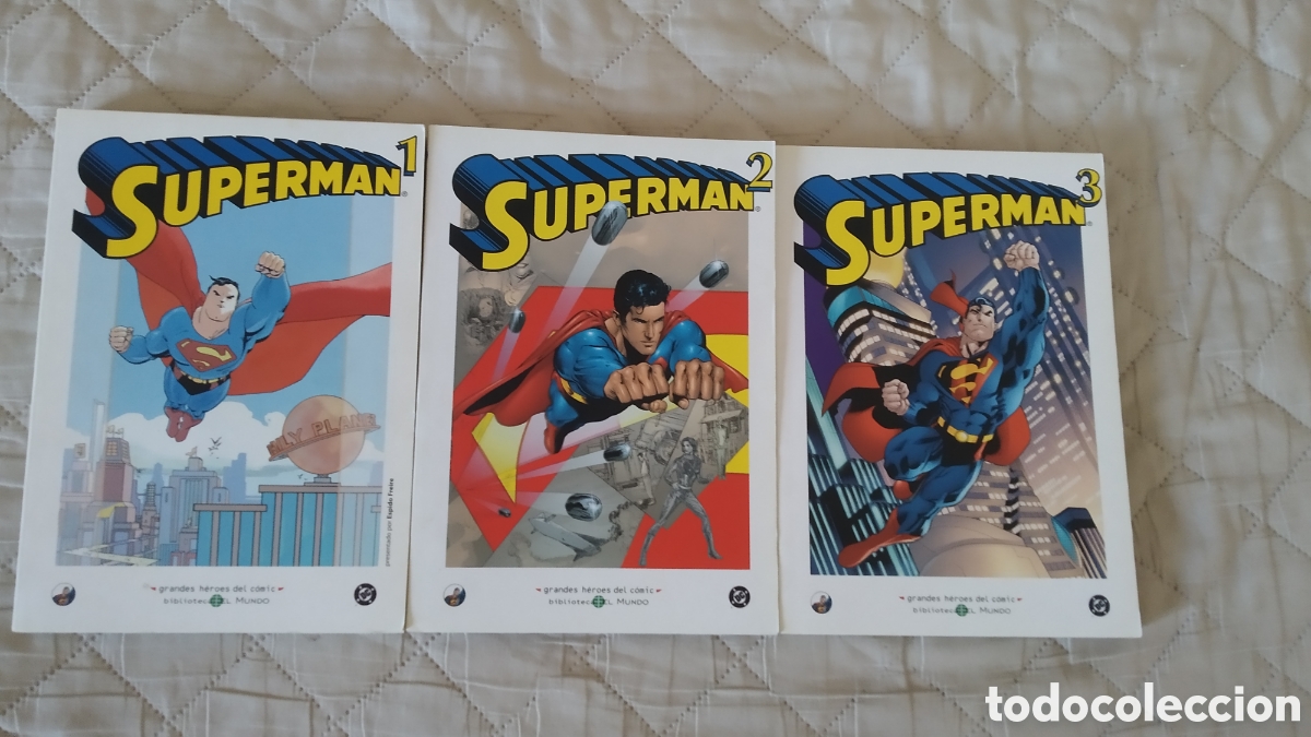 C&oacute;mics: Lote 3 C&oacute;mics Superman - Grandes H&eacute;roes del C&oacute;mic - Foto 1