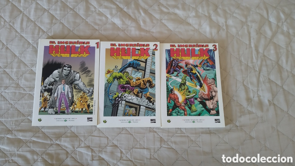 C&oacute;mics: Lote 3 C&oacute;mics Hulk - Grandes h&eacute;roes del C&oacute;mic - Foto 1