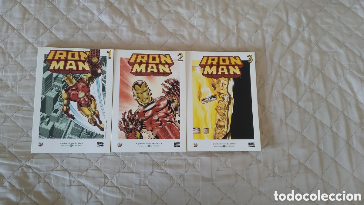 C&oacute;mics: Lote 3 C&oacute;mics Iron Man - Grandes H&eacute;roes del C&oacute;mic - Foto 1