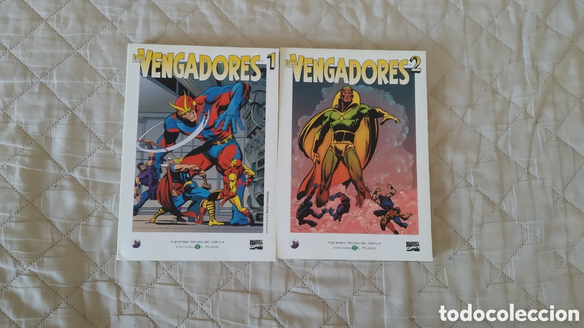 C&oacute;mics: Lote 2 c&oacute;mics Los Vengadores - Grandes H&eacute;roes del C&oacute;mic - Foto 1