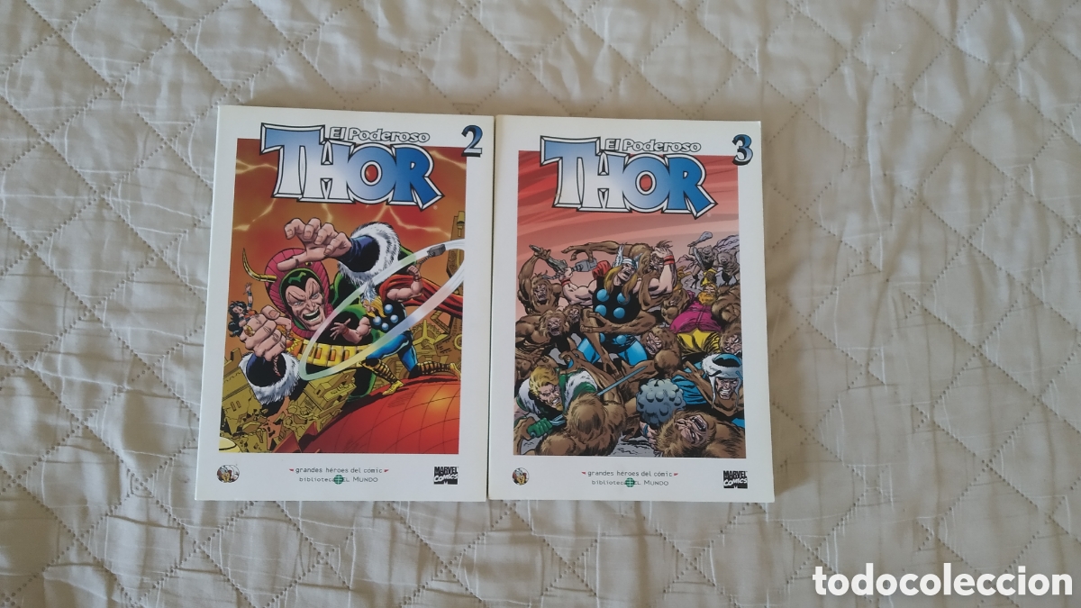 C&oacute;mics: Lote 2 c&oacute;mics Thor- Grandes H&eacute;roes del C&oacute;mics - Foto 1