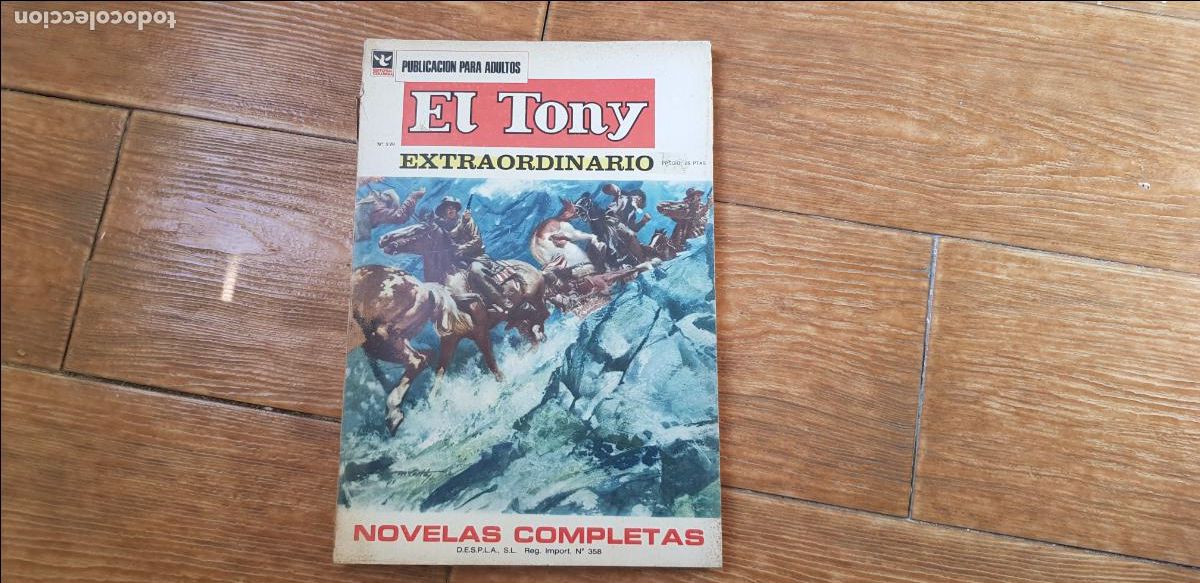 Comics: EL TONY N&ordm; 329 , EXTRAORDINARIO , EDITORIAL COLUMBA