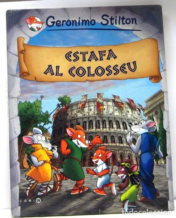 C&oacute;mics: GERONIMO STILTON - ESTAFA AL COLOSSEU - COMIC EN CATALAN - Foto 1
