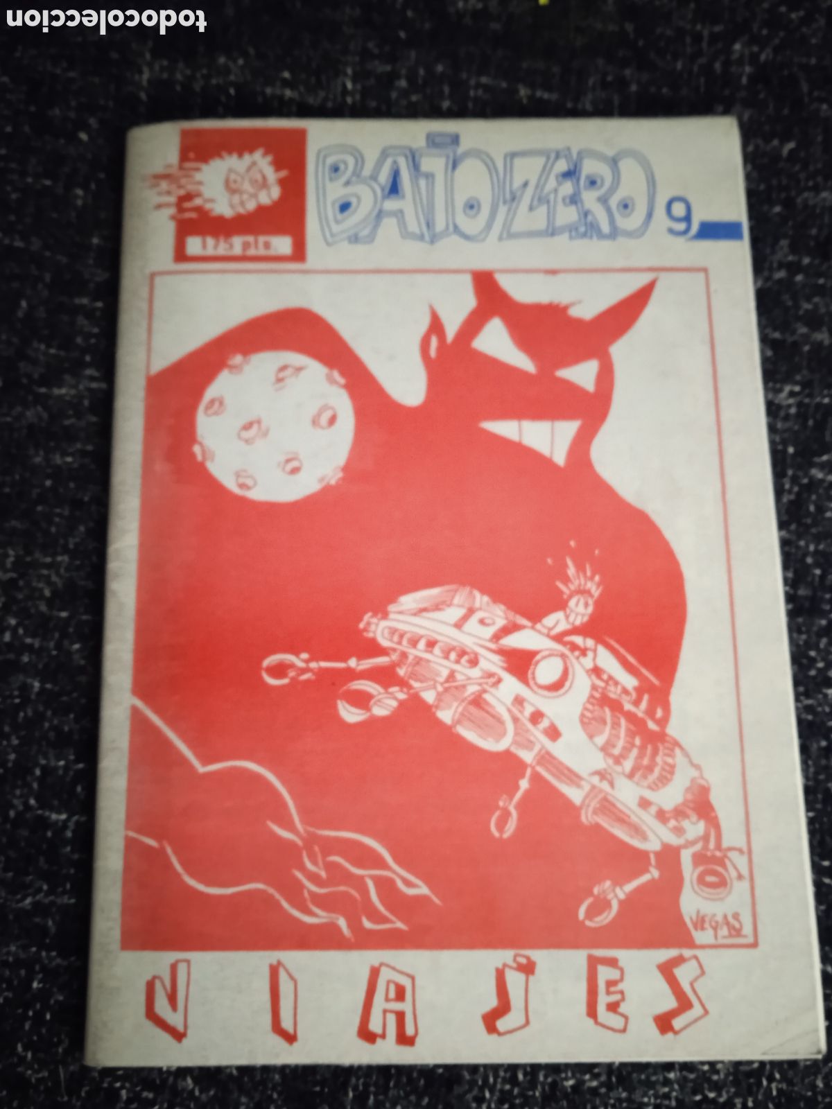 C&oacute;mics: ( BAJOZERO ) BAJO ZERO N&ordm; 9 FANZINE A&Ntilde;OS 80