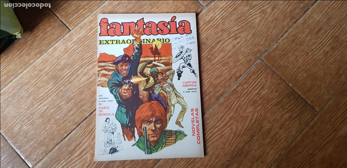 Fumetti: FANTASIA EXTRAORDINARIO N&ordm; 188 EDITORIAL COLUMBA ROLAND EL CORSARIO,