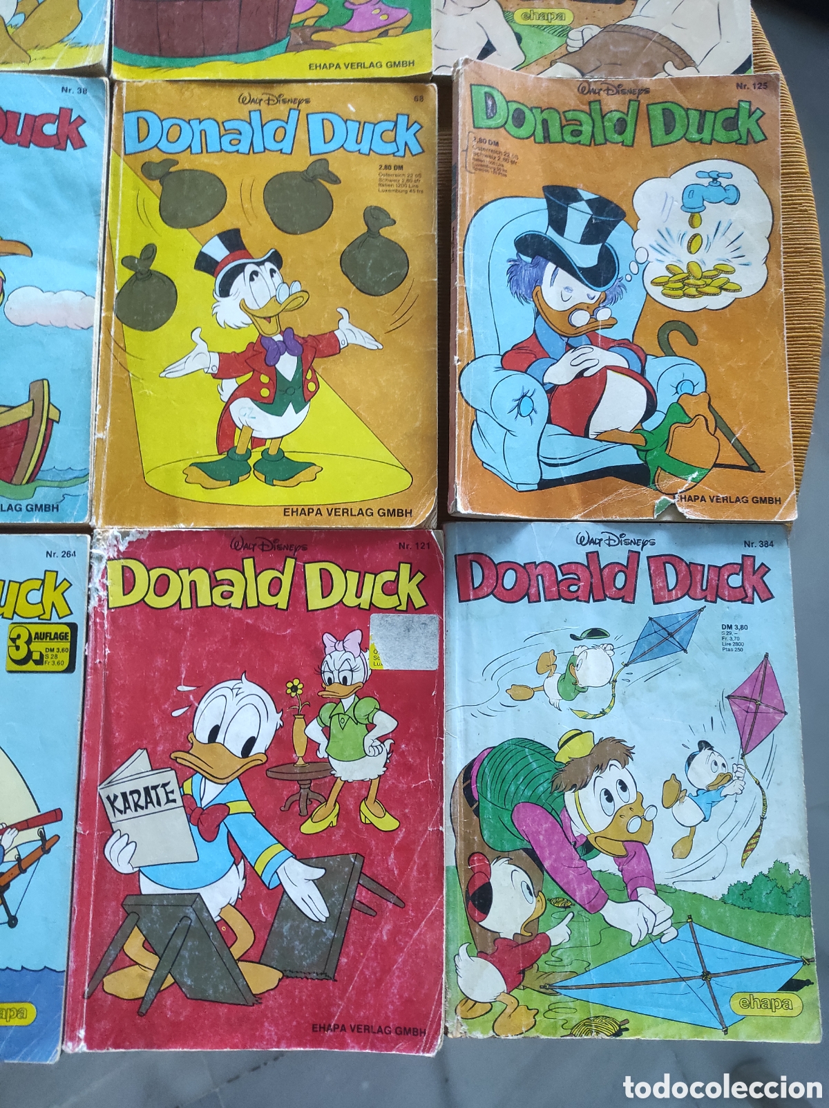 C&oacute;mics: Lote 12 comic Donald Duck. Ehapa Verlag - Foto 3