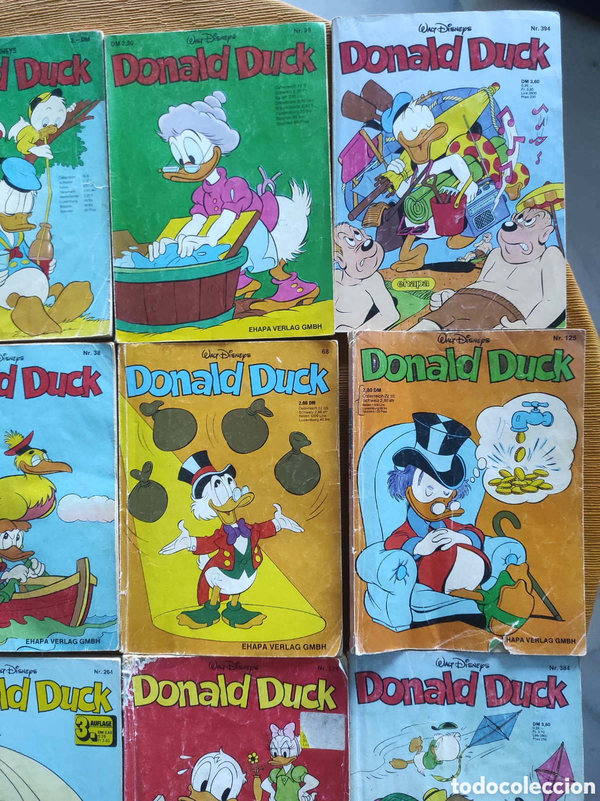 C&oacute;mics: Lote 12 comic Donald Duck. Ehapa Verlag - Foto 5