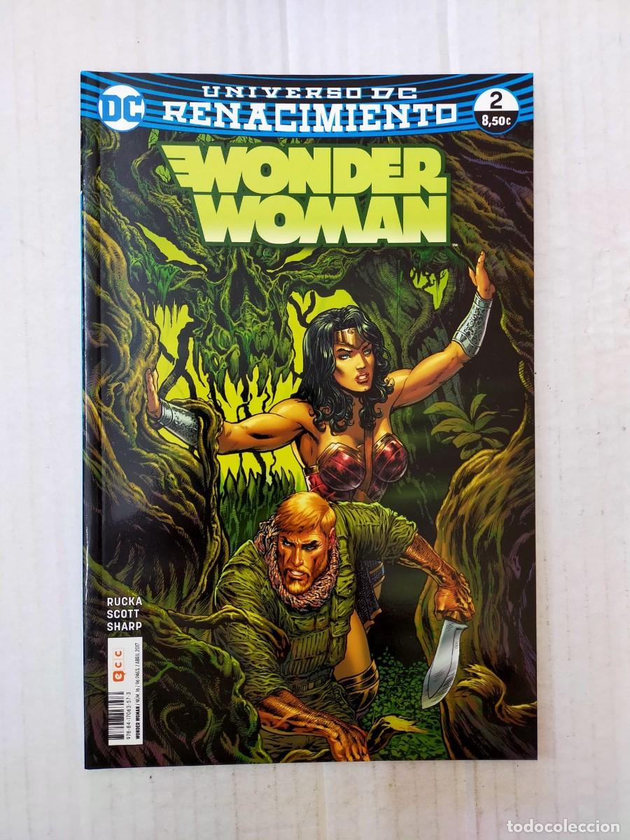 C&oacute;mics: WONDER WOMAN n&ordm; 2. RENACIMIENTO. Rucka, Scott, Sharp. ECC - Foto 1