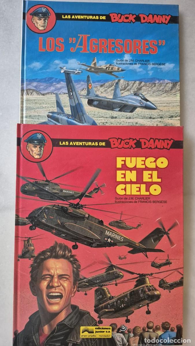 C&oacute;mics: Fuego en el cielo y Los Agresores / Charlier - Berg&eacute;se / Ediciones Junior - Foto 1
