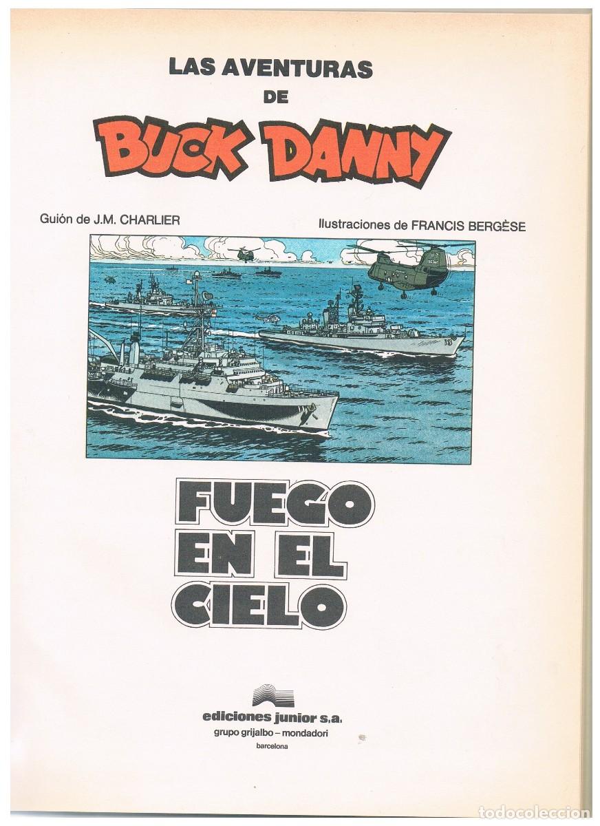 C&oacute;mics: Fuego en el cielo y Los Agresores / Charlier - Berg&eacute;se / Ediciones Junior - Foto 3