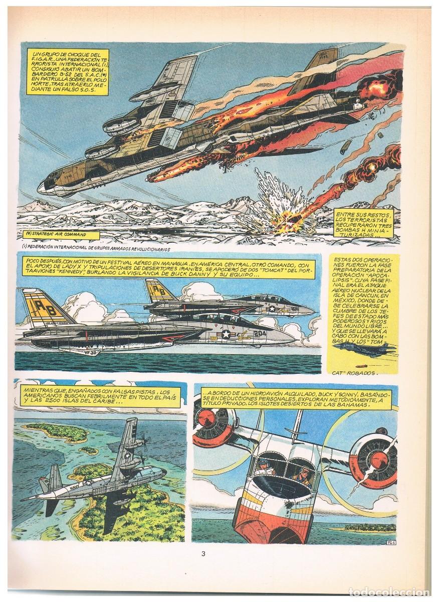 C&oacute;mics: Fuego en el cielo y Los Agresores / Charlier - Berg&eacute;se / Ediciones Junior - Foto 5