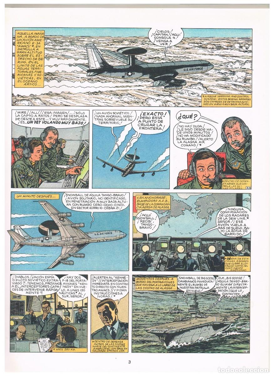 C&oacute;mics: Fuego en el cielo y Los Agresores / Charlier - Berg&eacute;se / Ediciones Junior - Foto 13
