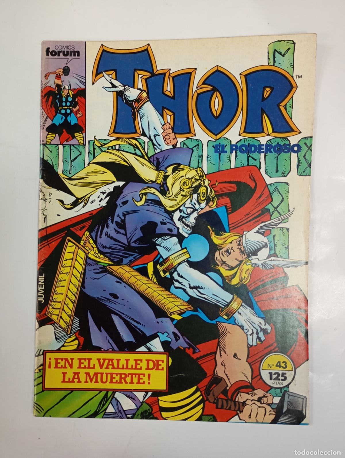 C&oacute;mics: THOR EL PODEROSO N&ordm; 43. MARVEL COMICS FORUM. TDKC41 - Foto 1