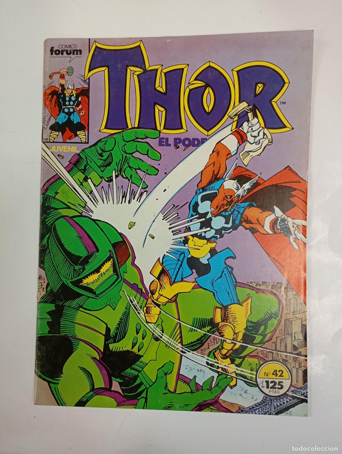 C&oacute;mics: THOR EL PODEROSO N&ordm; 42. MARVEL COMICS FORUM. TDKC41 - Foto 1