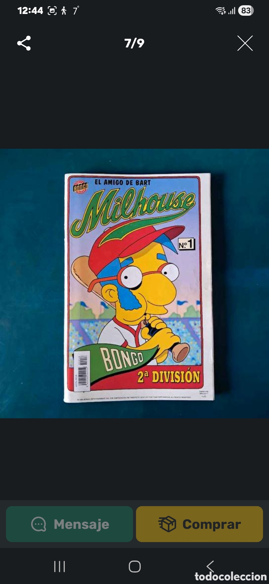 C&oacute;mics: LOTE DE C&Oacute;MICS SIMPSON - Foto 6