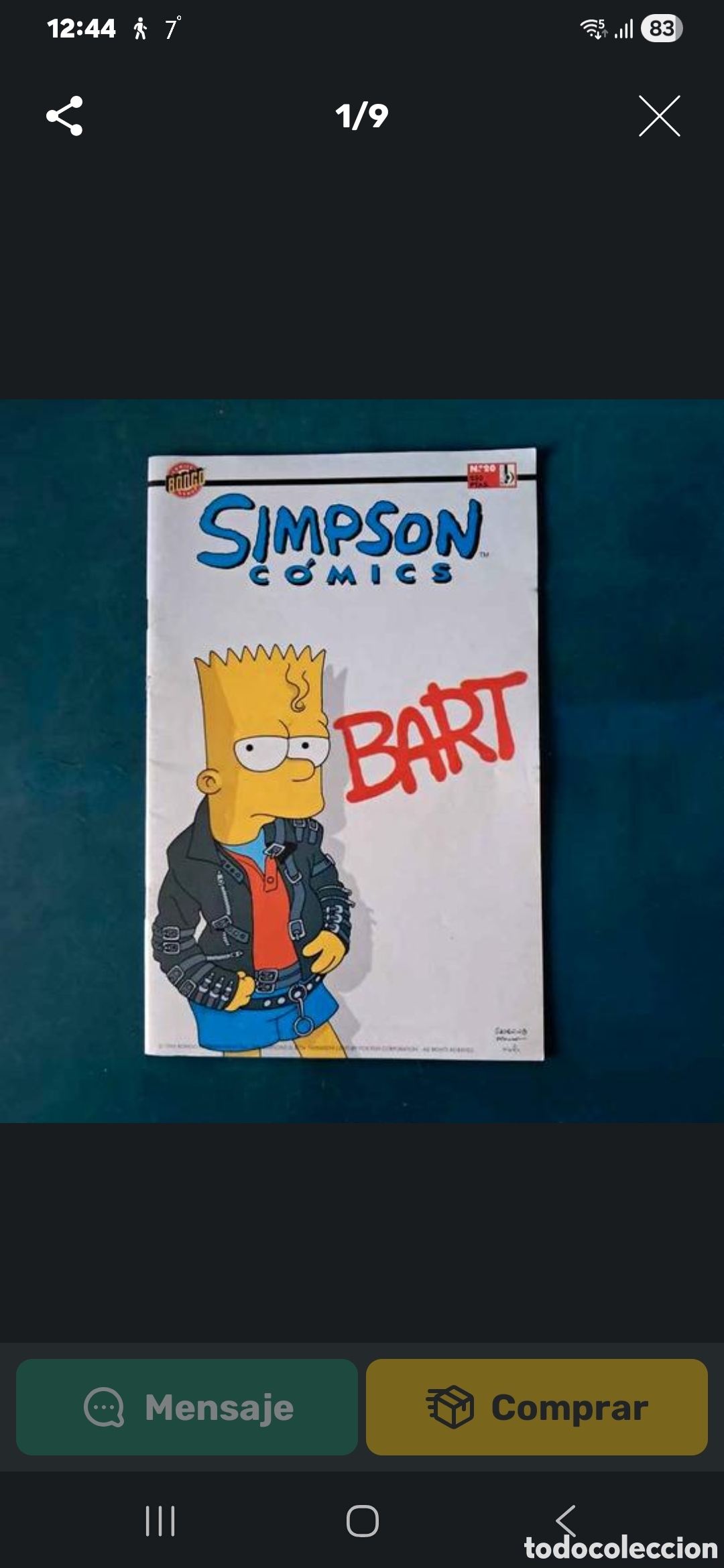 C&oacute;mics: LOTE DE C&Oacute;MICS SIMPSON - Foto 1