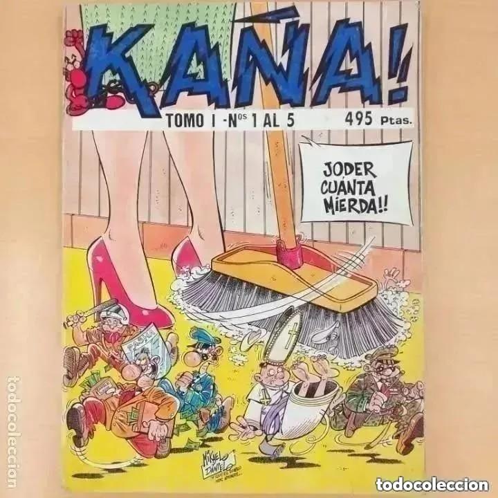 C&oacute;mics: KA&Ntilde;A ! TOMO 1 NUMEROS 1 AL 5. RETAPADO - Foto 1