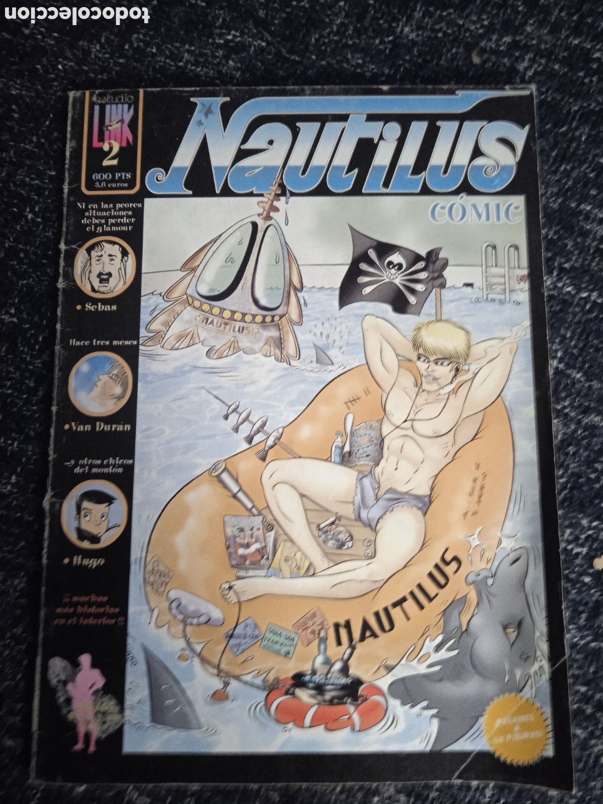C&oacute;mics: NAUTILUS COMIC N&ordm; 2 - COMIC GAY A&Ntilde;OS 90 - Foto 1