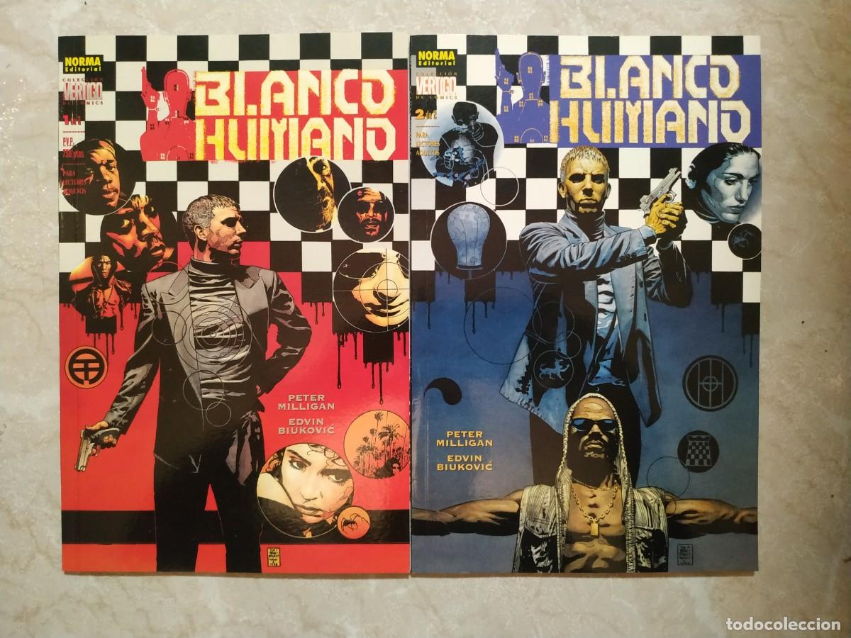 C&oacute;mics: COMIC BLANCO HUMANO COMPLETA (N&ordm; 1 Y 2) - VERTIGO - NORMA EDITORIAL - Foto 1