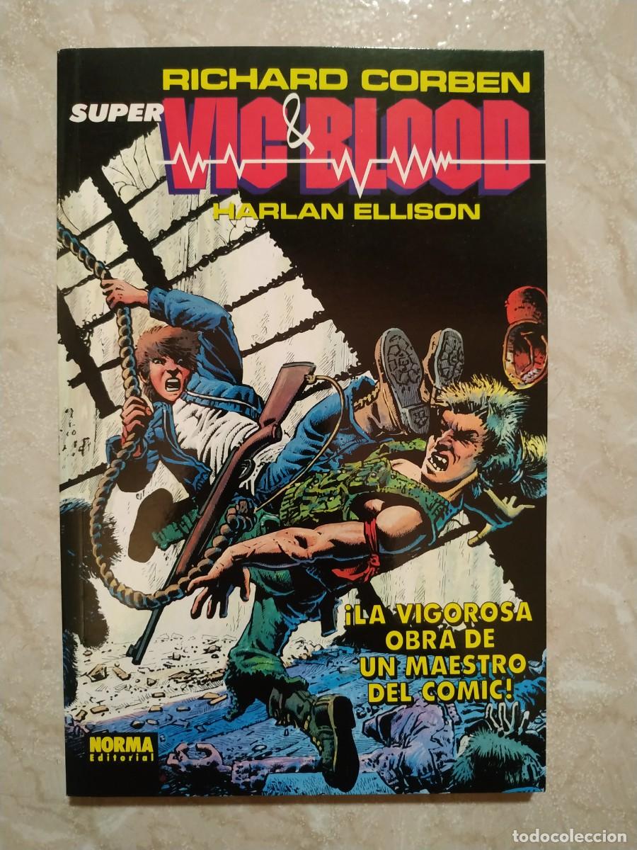 C&oacute;mics: COMIC RICHARD CORBEN. VIC & BLOOD - RETAPADO COMPLETA - Foto 1