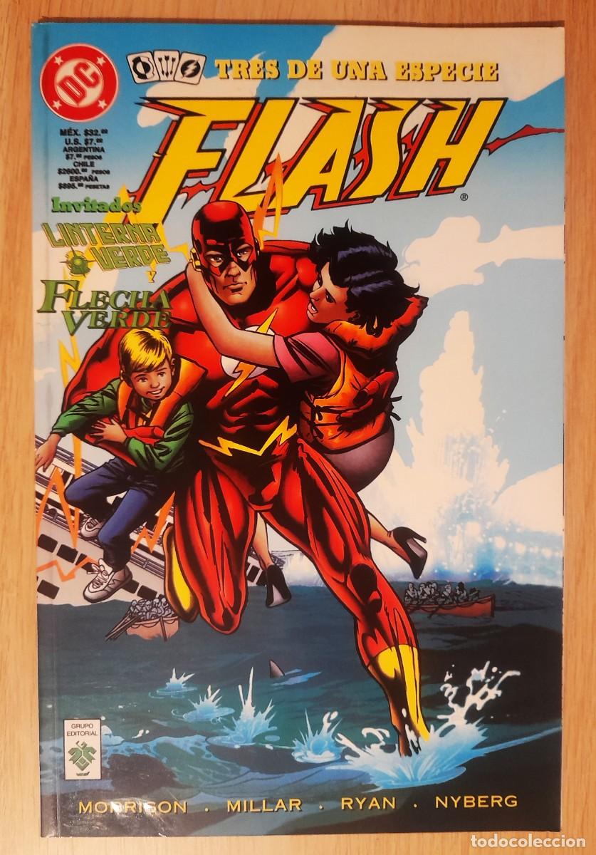 C&oacute;mics: Flash / Flecha Verde / Linterna Verde - Tres De Una Especie - DC Comics - Vid - Foto 1