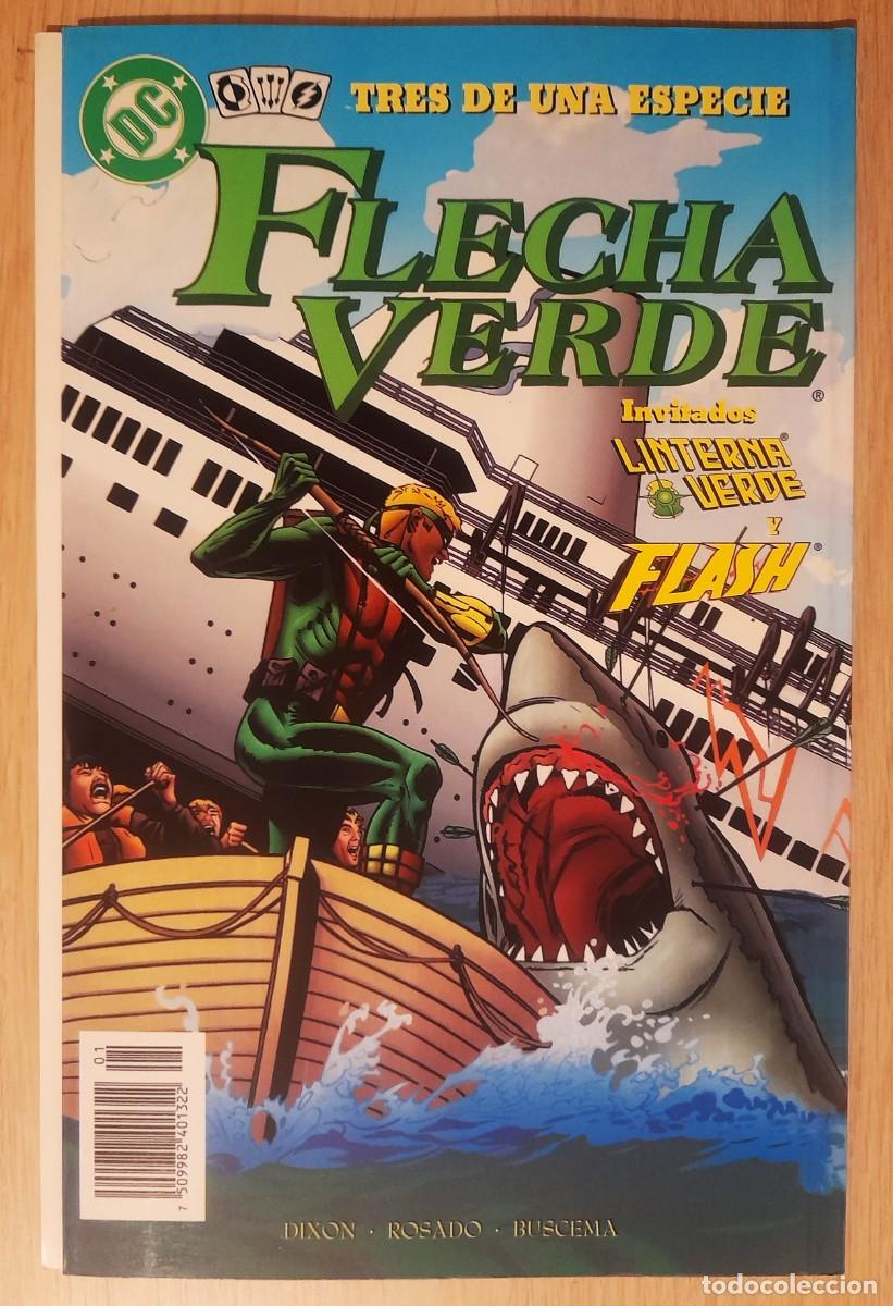 C&oacute;mics: Flash / Flecha Verde / Linterna Verde - Tres De Una Especie - DC Comics - Vid - Foto 2