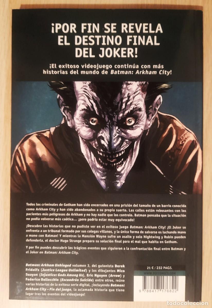 C&oacute;mics: Batman Arkham Unhinged - numero 3 DC Comics - ECC - Foto 2