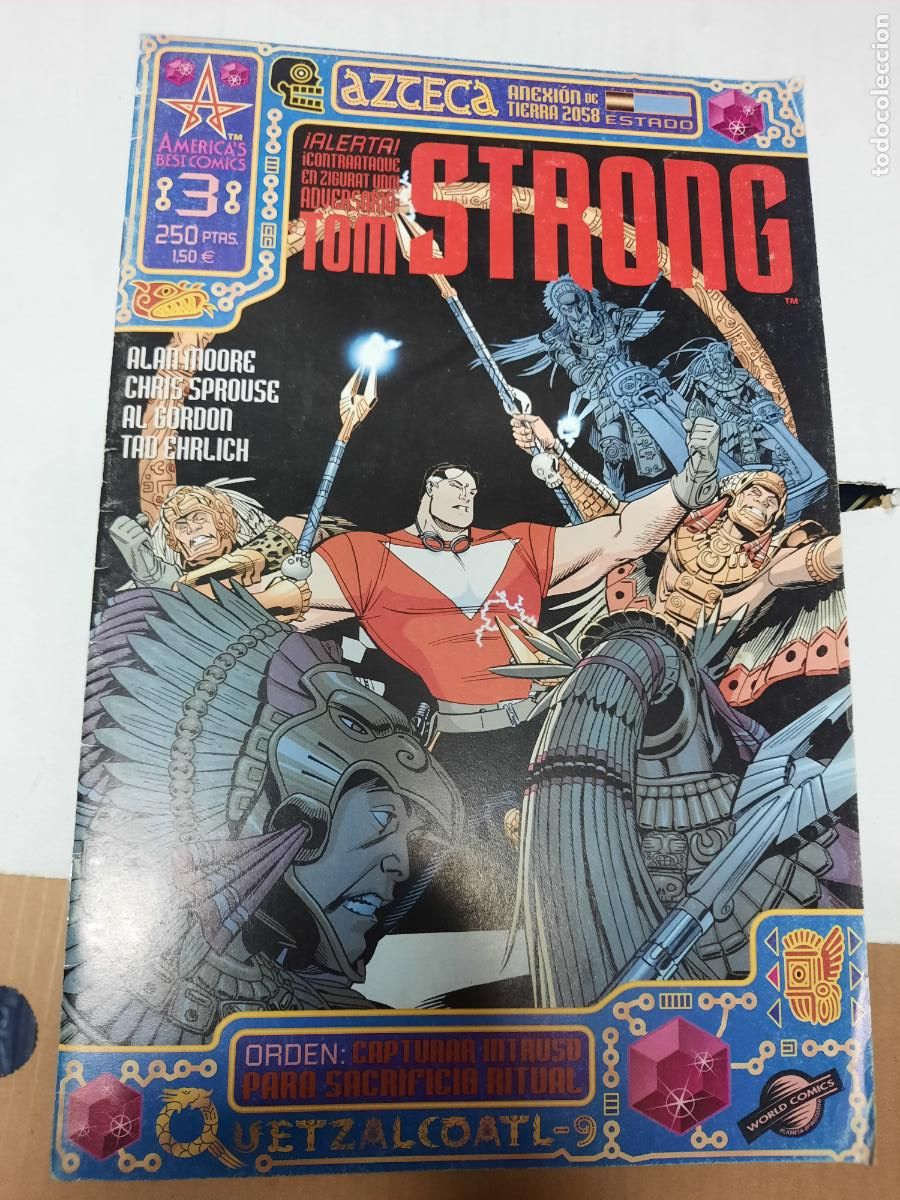 C&oacute;mics: TOM STRONG N&ordm; 3 - ED. AMERICAS BEST COMICS - Foto 1