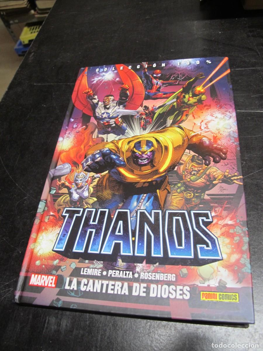 C&oacute;mics: THANOS. LA CANTERA DE DIOSES. LEMIRE. PERALTA. ROSENBERG. MARVEL PANINI COMICS - Foto 1