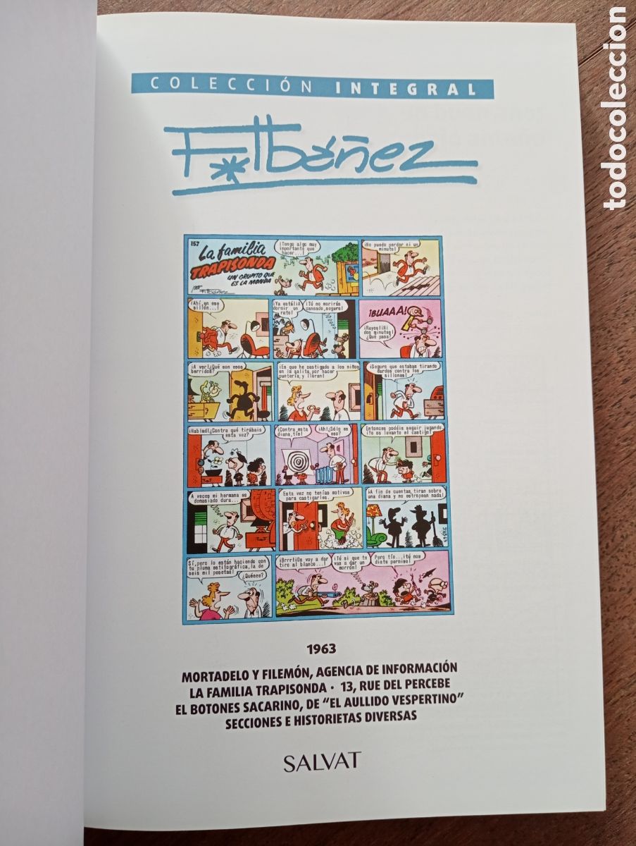 C&oacute;mics: IB&Aacute;&Ntilde;EZ INTEGRAL 1963 SALVAT - Foto 2