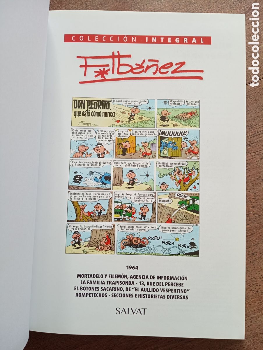 C&oacute;mics: IB&Aacute;&Ntilde;EZ INTEGRAL 1964 SALVAT - Foto 2