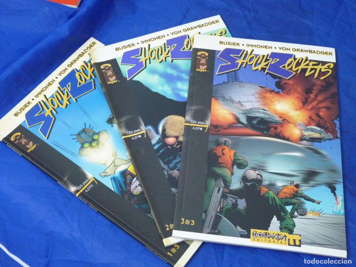 C&oacute;mics: Shock Rockets completa 3 numeros MUY BUEN ESTADO CPB - Foto 1