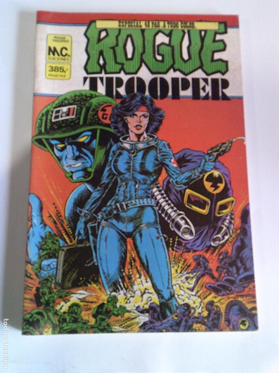 C&oacute;mics: C&oacute;mic Rogue Trooper especial 4 n&uacute;meros 5-6-7-8 MC Ediciones - Foto 1
