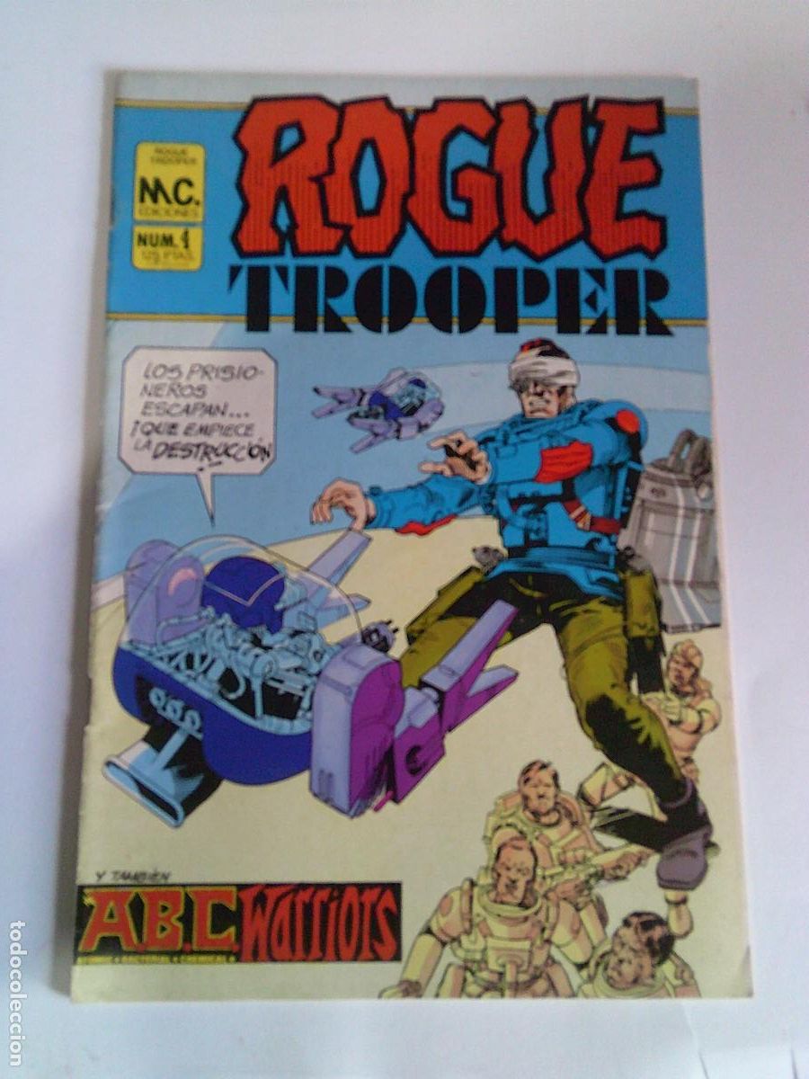C&oacute;mics: C&oacute;mic Rogue Trooper N&ordm; 4 MC Ediciones - Foto 1