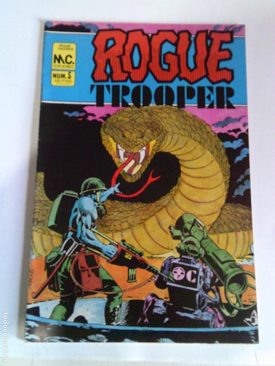 C&oacute;mics: C&oacute;mic Rogue Trooper N&ordm; 5 MC Ediciones - Foto 1