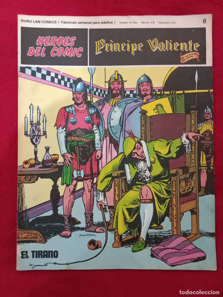 C&oacute;mics: Pr&iacute;ncipe Valiente - H&eacute;roes del Comic, n&ordm;: 8 - Buru lan Ediciones - Foto 1