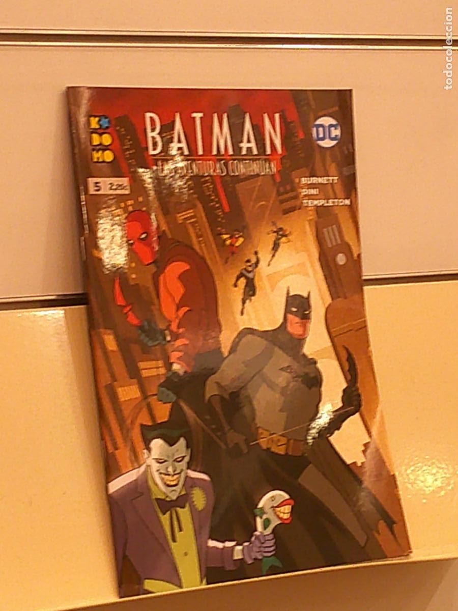 C&oacute;mics: BATMAN LAS AVENTURAS CONTINUAN N&ordm; 5 KODOMO DC - ECC - Foto 1