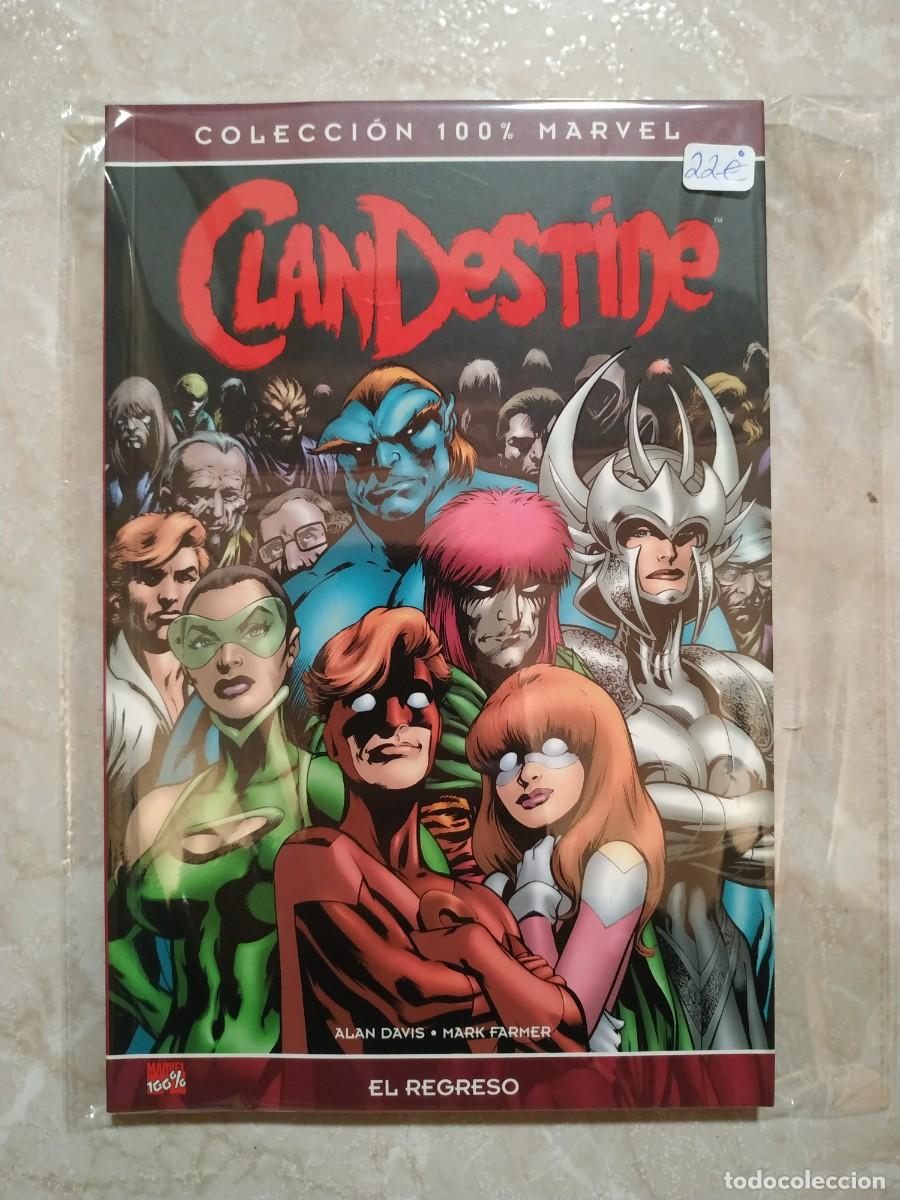 C&oacute;mics: COMIC CLANDESTINE EL REGRESO - COLECCION 100 % MARVEL - Foto 1
