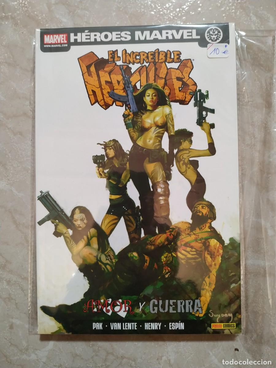 C&oacute;mics: COMIC EL INCRE&Iacute;BLE H&Eacute;RCULES AMOR Y GUERRA - HEROES MARVEL - Foto 1