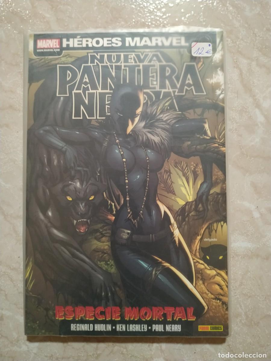 C&oacute;mics: COMIC H&Eacute;ROES MARVEL - NUEVA PANTERA NEGRA - ESPECIE MORTAL - Foto 1