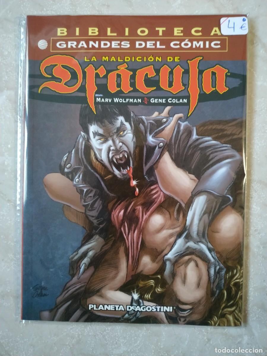 C&oacute;mics: COMIC LA MALDICI&Oacute;N DE DR&Aacute;CULA BIBLIOTECA GRANDES DEL C&Oacute;MIC - Foto 1