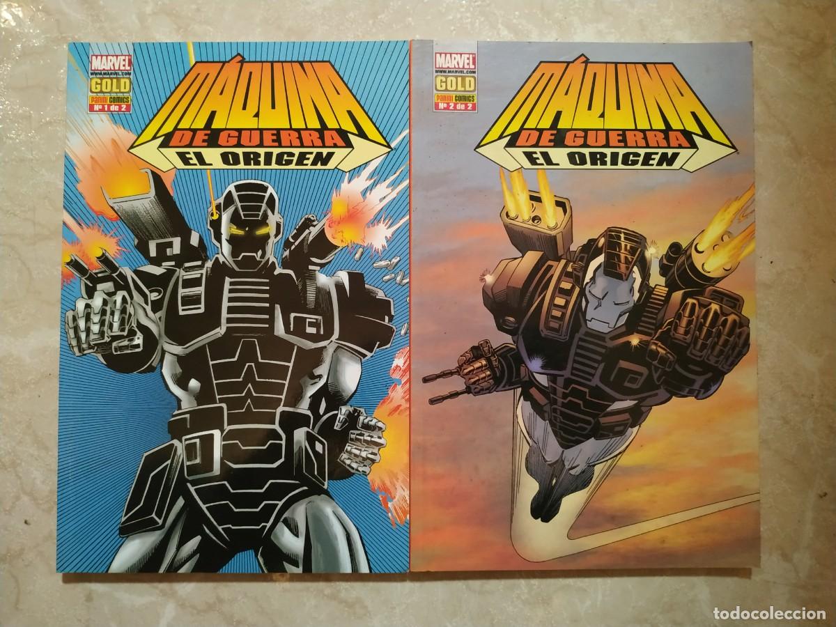 C&oacute;mics: COMIC MAQUINA DE GUERRA EL ORIGEN COMPLETA 2 NUMEROS MARVEL GOLD - Foto 1