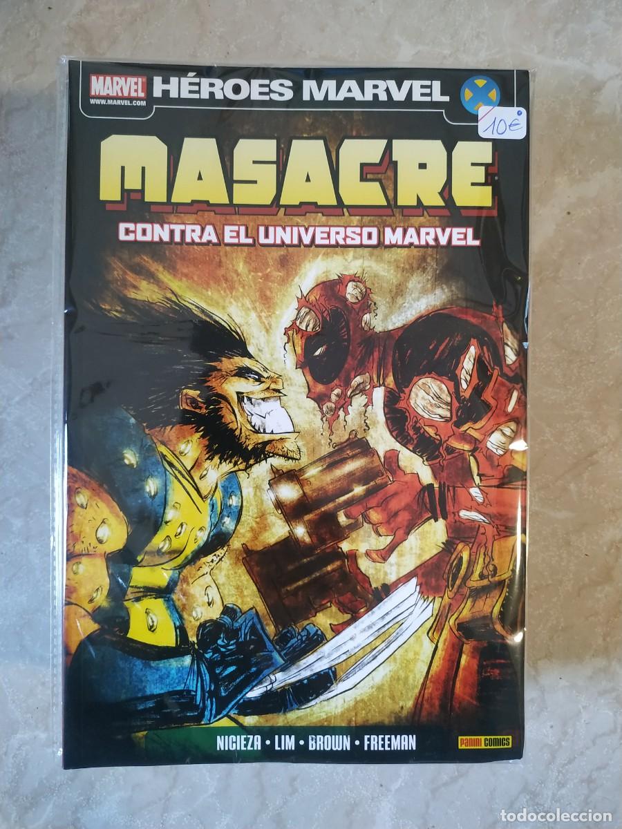 C&oacute;mics: COMIC MASACRE CONTRA EL UNIVERSO MARVEL - HEROES MARVEL - Foto 1