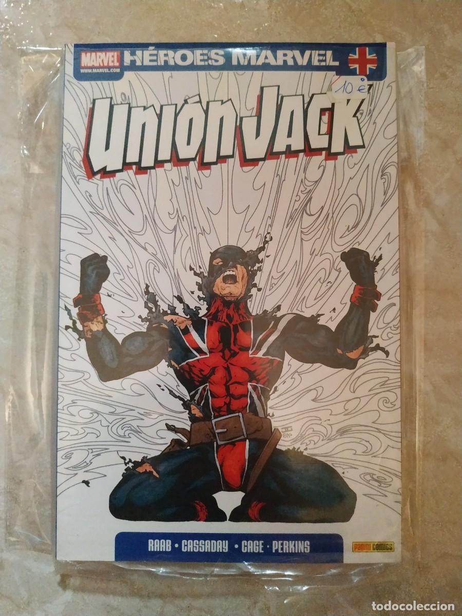 C&oacute;mics: COMIC UNION JACK - HEROES MARVEL - Foto 1