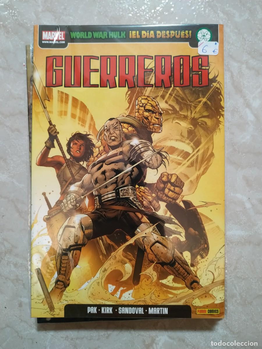 C&oacute;mics: COMIC WORLD WAR HULK - EL D&Iacute;A DESPUES GUERREROS - PANINI - Foto 1