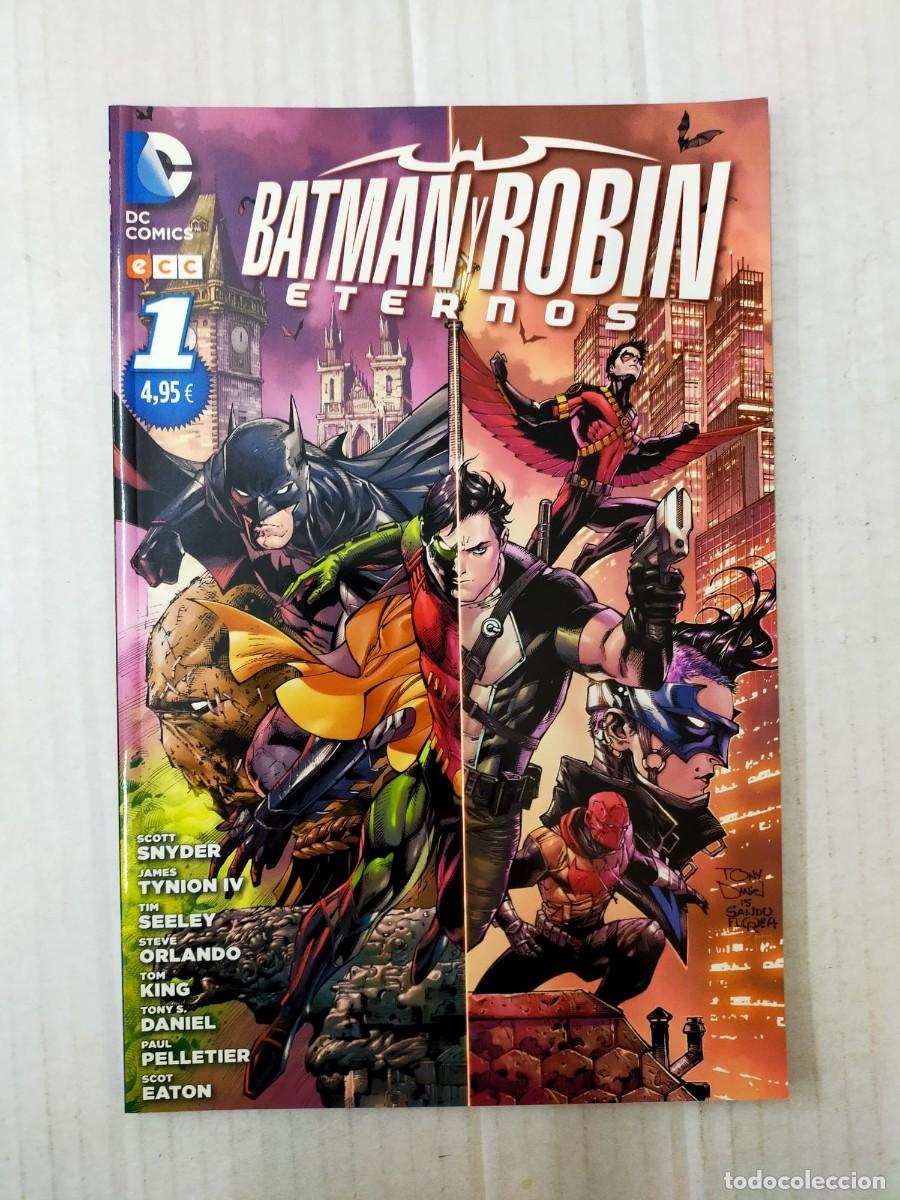 C&oacute;mics: BATMAN Y ROBIN ETERNOS n&ordm; 1. Snyder, Tynion IV, Seeley, King, Pelletier... ECC - Foto 1