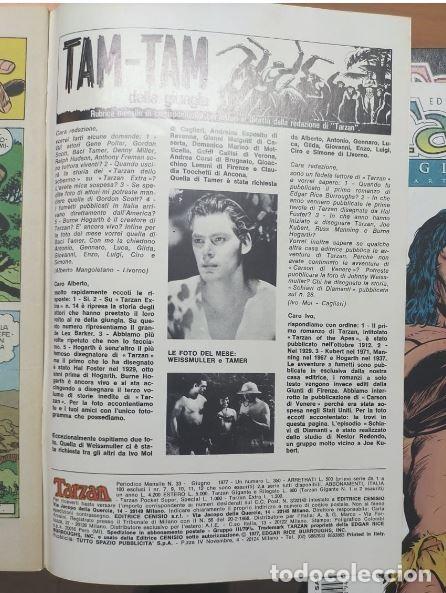C&oacute;mics: COMIC - TARZAN TRES LOTES ITALIANO - Foto 10