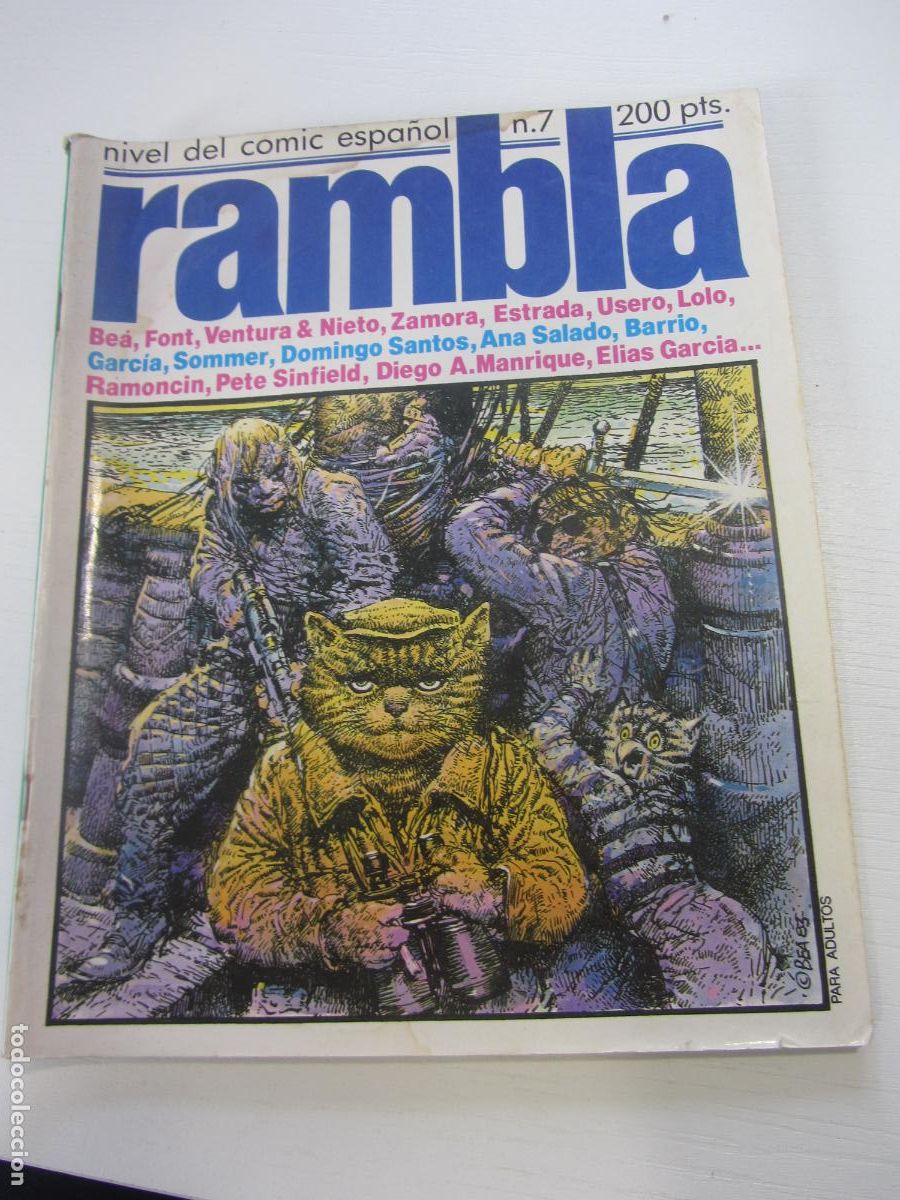 C&oacute;mics: RAMBLA N&ordm; 7 - DISTRINOVEL - 1983 ARX153 - Foto 1